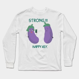 strong man Long Sleeve T-Shirt